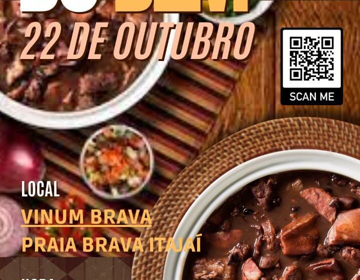 Primeira Feijoada Amigos Do Bem Acontece Dia De Outubro Na Vinum