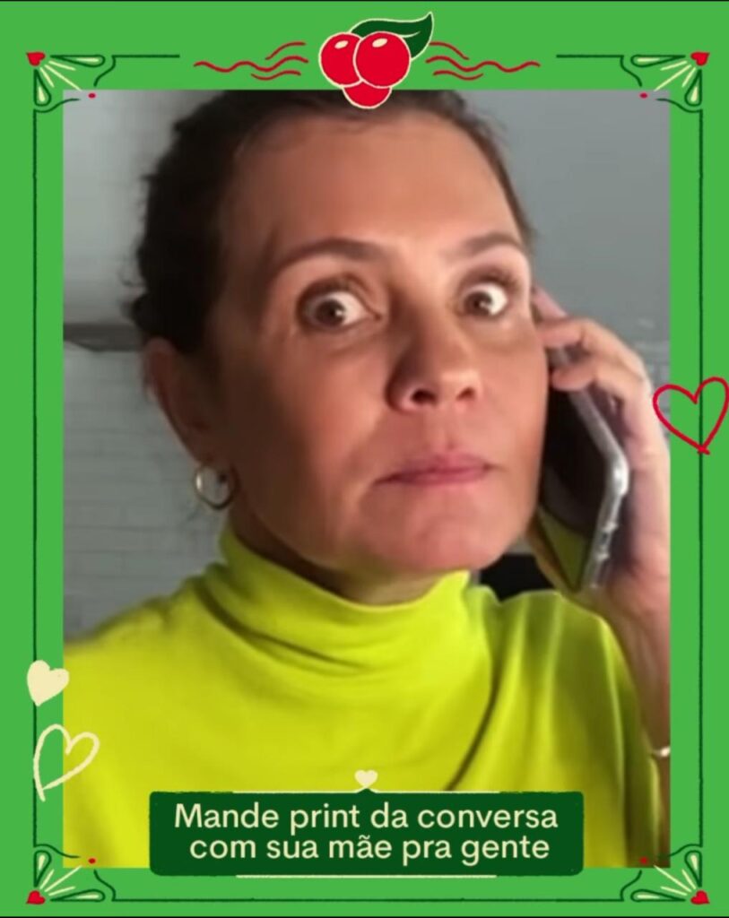 Guaraná Antarctica convoca Adriana Esteves para interpretar cenas cotidianas das mães brasileiras. Divulgação