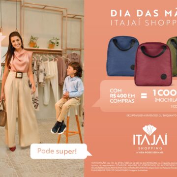 Campanha especial de Dia das Mães presenteia clientes com cool bag exclusiva no Itajaí Shopping