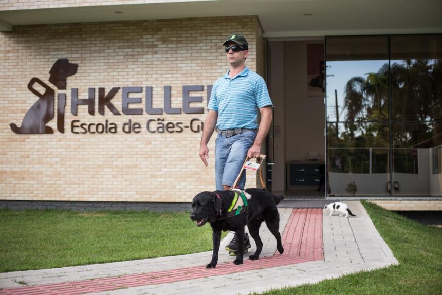 Escola de Cães-guias Helen Keller lança campanha empresa Madrinha