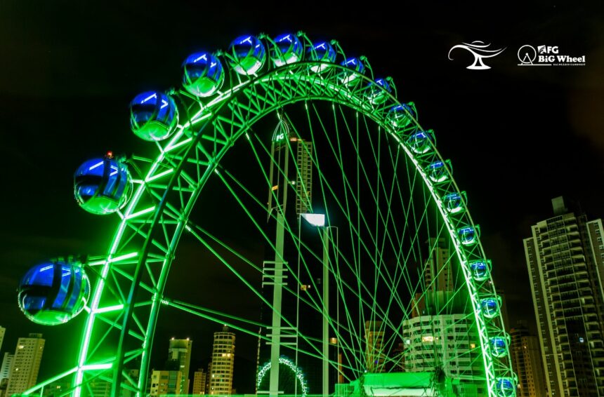 FG BIG WHEEL homenageia enfermagem de Balneário Camboriú