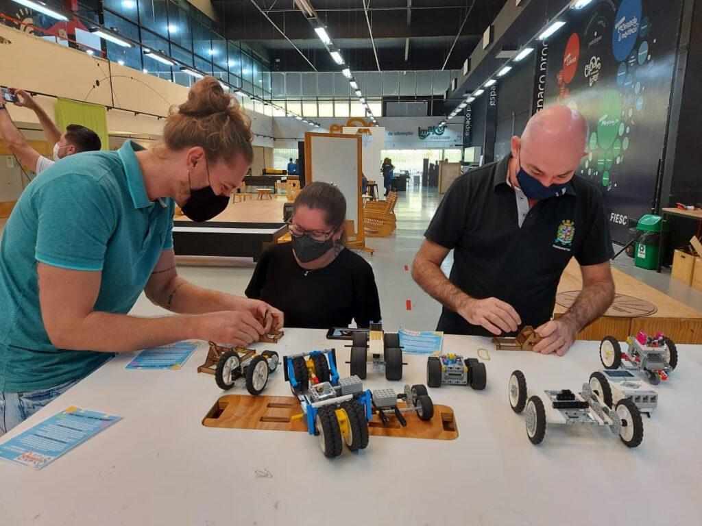 Espaço Maker do SESI de Blumenau é modelo de inspiração para outros municípios. Divulgação