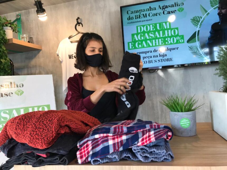 Campanha “Agasalho do Bem” é lançada em Itajaí