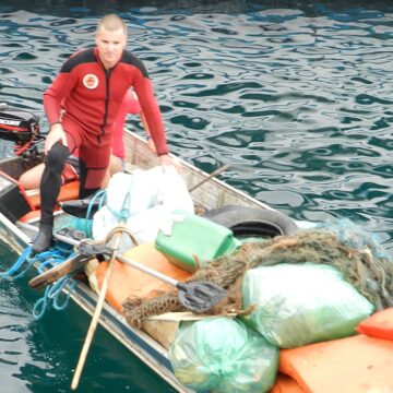 Projeto Limpeza dos Mares volta à ativa com o patrocínio do Fort Atacadista