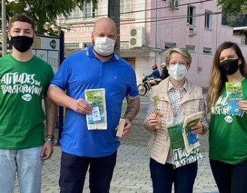 Ação distribui 500 mudas de árvores para celebrar o Dia do Mundial Meio Ambiente