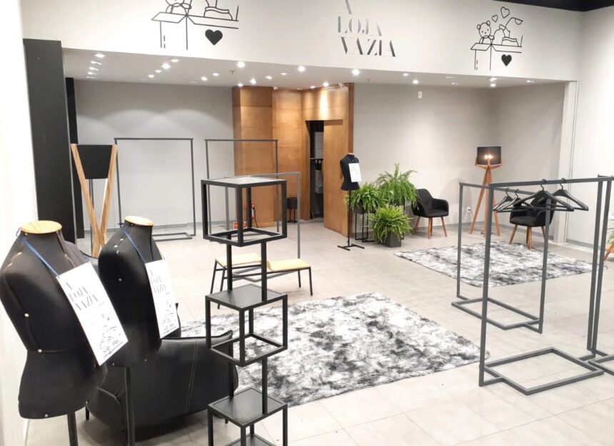 Loja Vazia: Neumarkt Shopping inicia campanha de doação