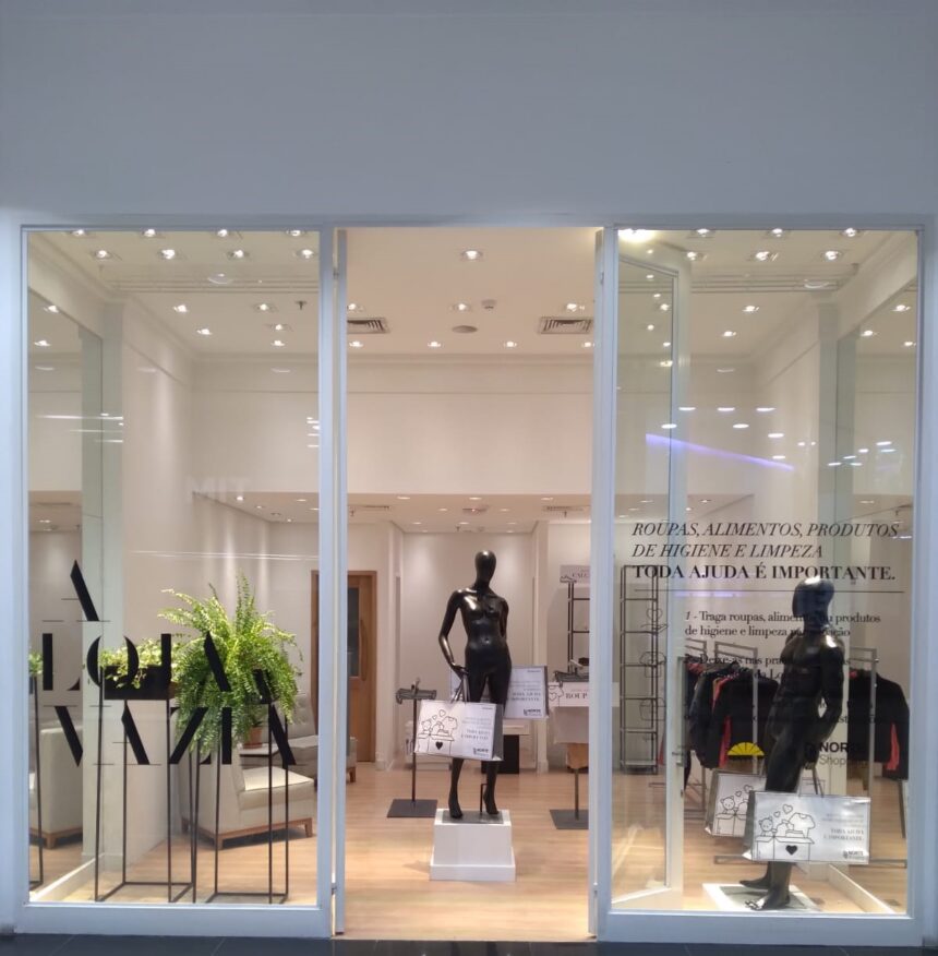 Norte Shopping inicia campanha Loja Vazia
