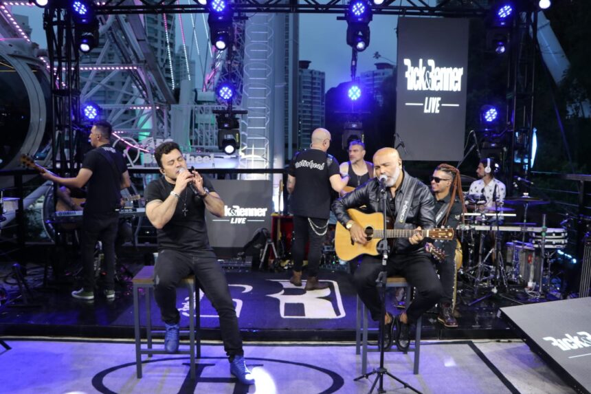RICK E RENNER fazem live de quatro horas na FG BIG WHEEL