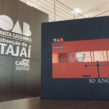 OAB Itajaí realiza evento em alusão aos 50 anos de fundação