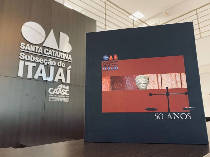 OAB Itajaí realiza evento em alusão aos 50 anos de fundação