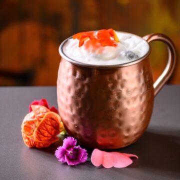 Aprenda a receita de moscow mule com cranberry