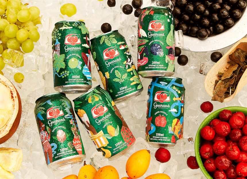 Guaraná Antarctica lança sabores especiais para celebrar 100 anos da marca