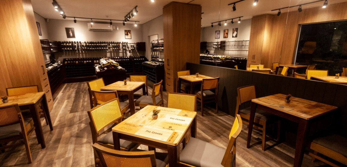 Blumenau ganha wine bar de 350m² e outlet de vinhos