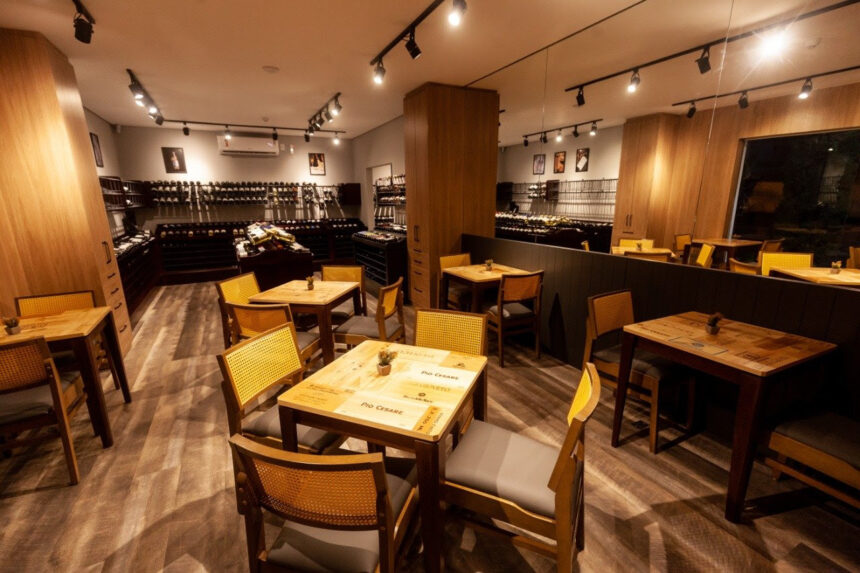 Blumenau ganha wine bar de 350m² e outlet de vinhos