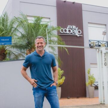 Inauguração da clínica Mais Cabello traz o ator Malvino Salvador a Balneário Camboriú