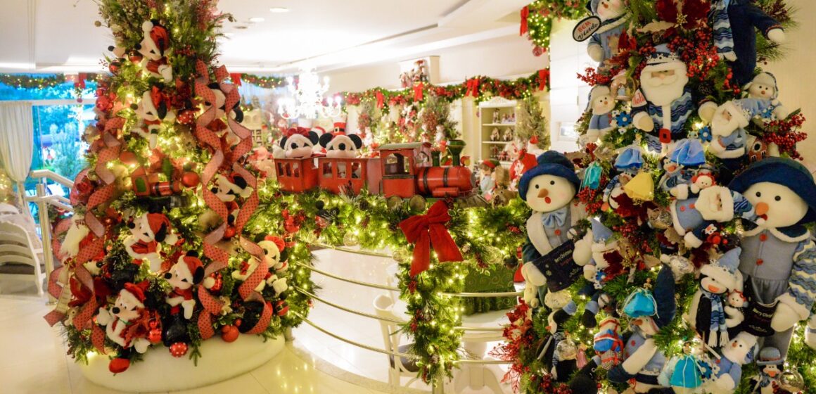 Fazzenda Park Hotel inaugura tradicional decoração de Natal