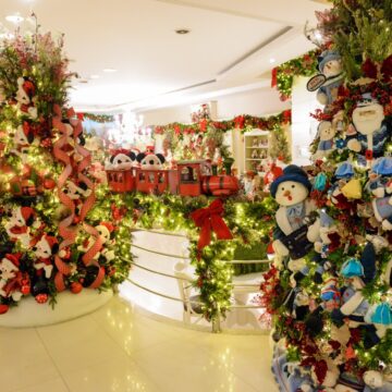 Fazzenda Park Hotel inaugura tradicional decoração de Natal