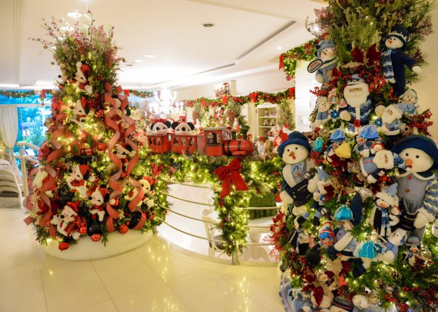Fazzenda Park Hotel inaugura tradicional decoração de Natal