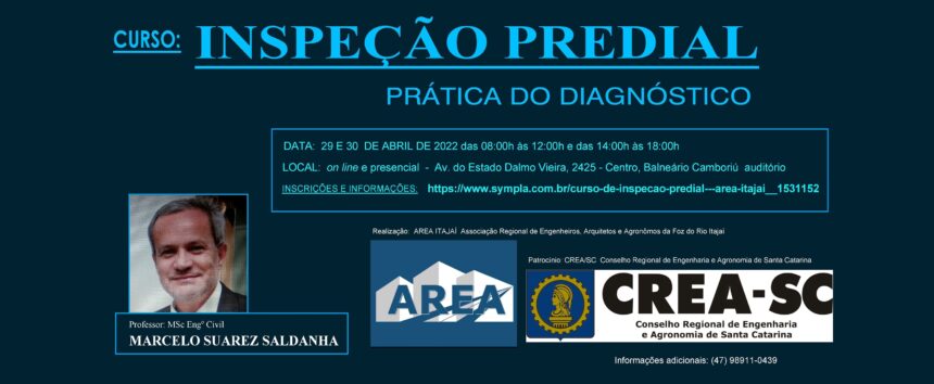 Curso: INSPEÇÃO PREDIAL