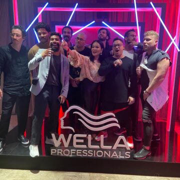Cabeleireiro de SC participa do evento Wella Winter Win 2022