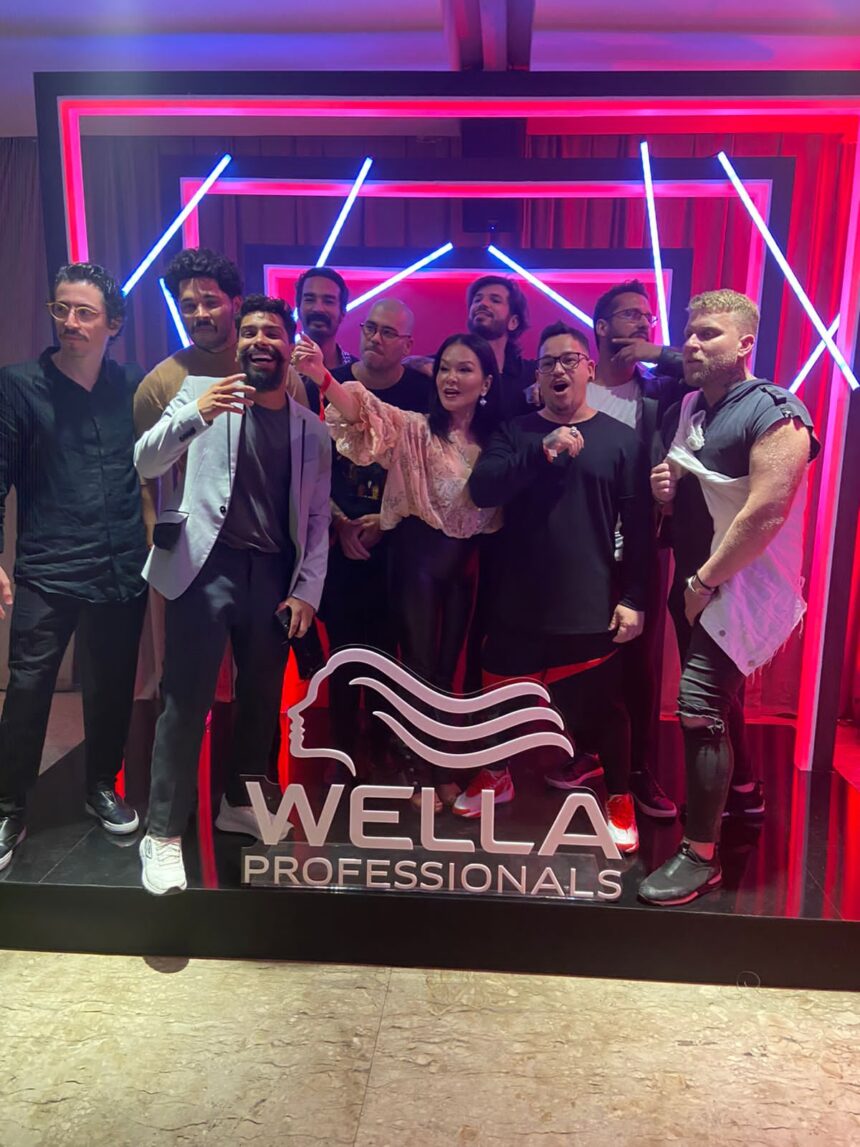 Cabeleireiro de SC participa do evento Wella Winter Win 2022