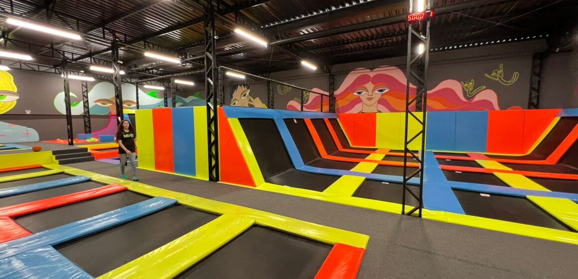 Parque de Trampolins reabre em Balneário Camboriú