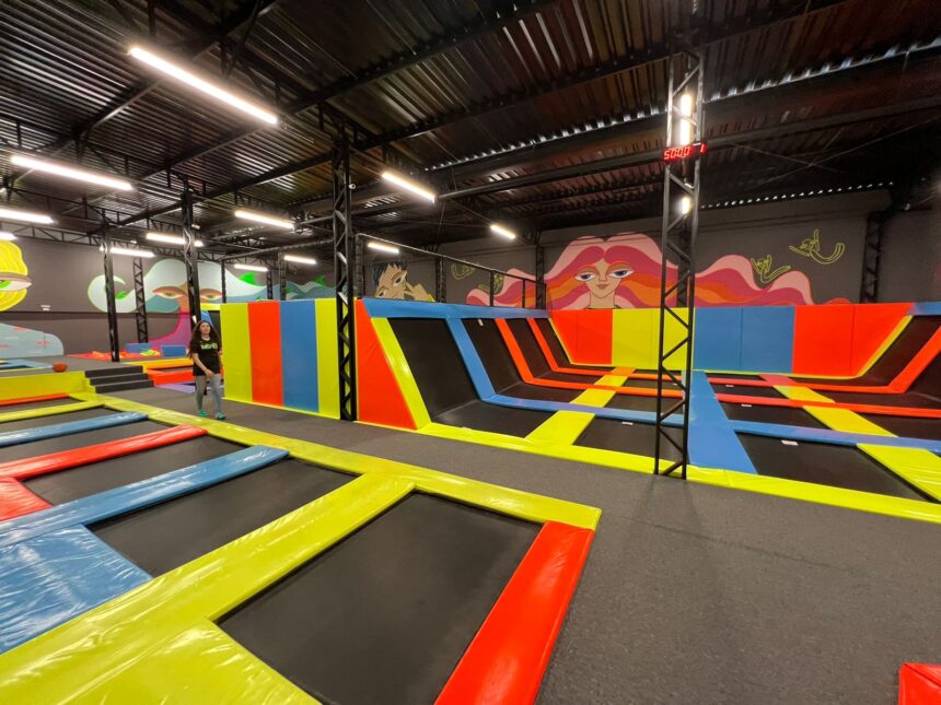 Parque de Trampolins reabre em Balneário Camboriú
