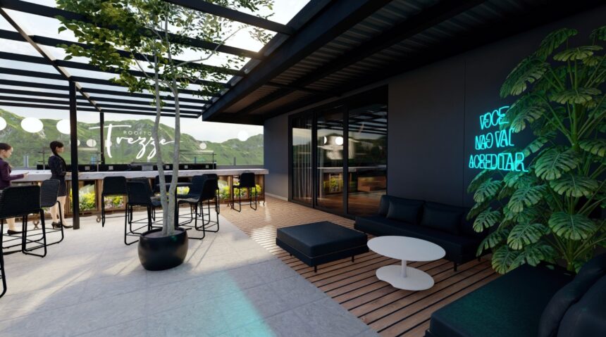 Blumenau ganhará o primeiro lounge bar em formato rooftop
