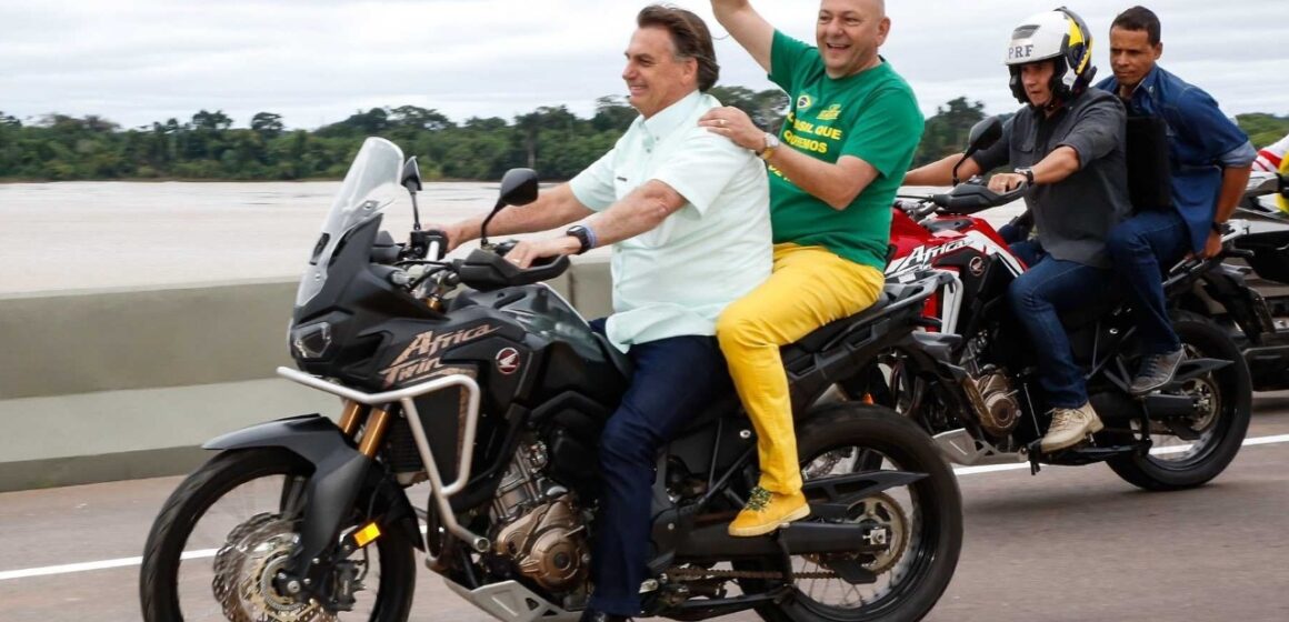 Luciano Hang participará de motocarreata em São Paulo e Joinville, junto com presidente Bolsonaro
