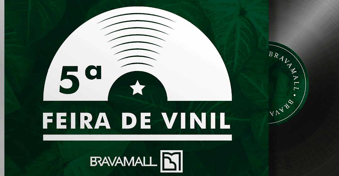 Colecionadores e amantes da boa música se encontram na 5ª Feira de Vinil Bravamall, na Praia Brava