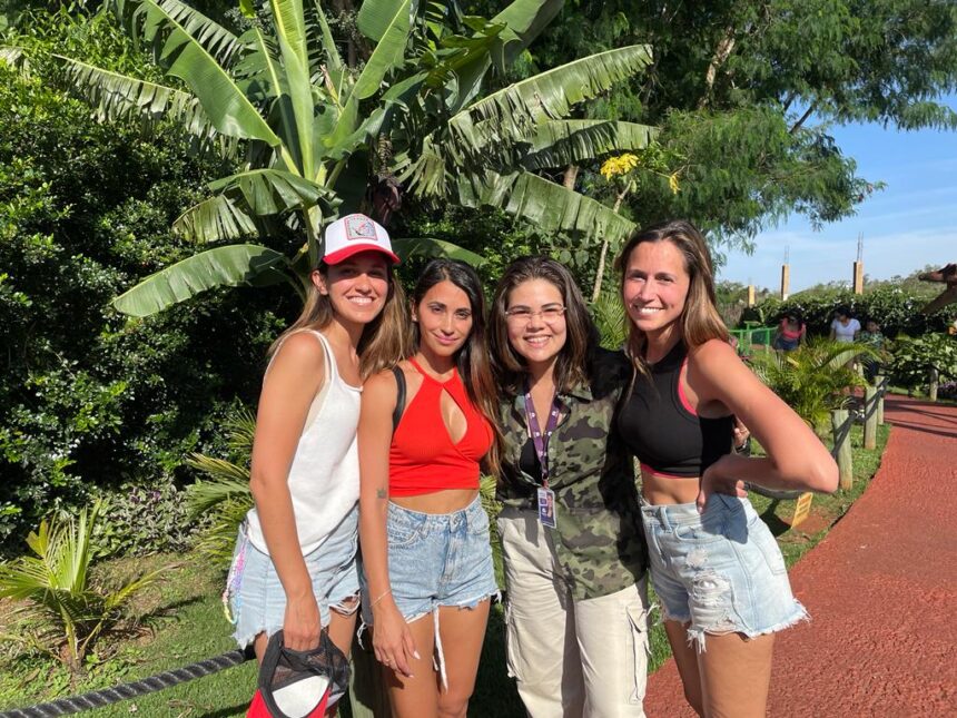 Família de Messi visita o Dreams Park Show, em Foz do Iguaçu