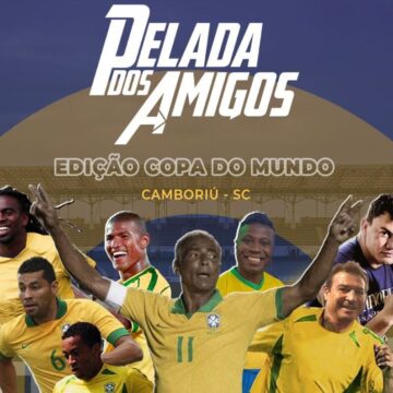 Romário estará em Camboriú para a disputa da Pelada dos Amigos – Edição Copa Romário estará em Camboriú para a disputa da Pelada dos Amigos – Edição Copa