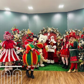 Paradas de Natal do Neumarkt e Norte Shopping encantam crianças e adultos