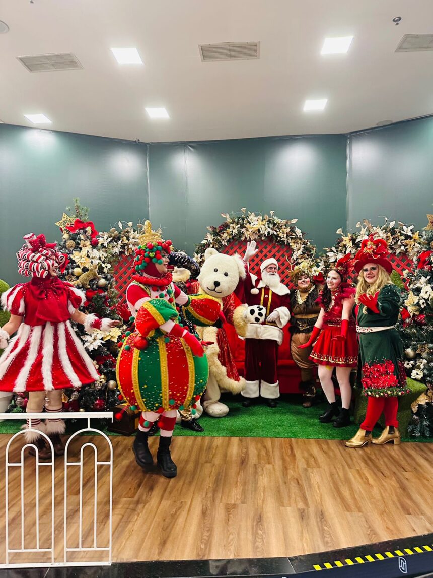 Paradas de Natal do Neumarkt e Norte Shopping encantam crianças e adultos