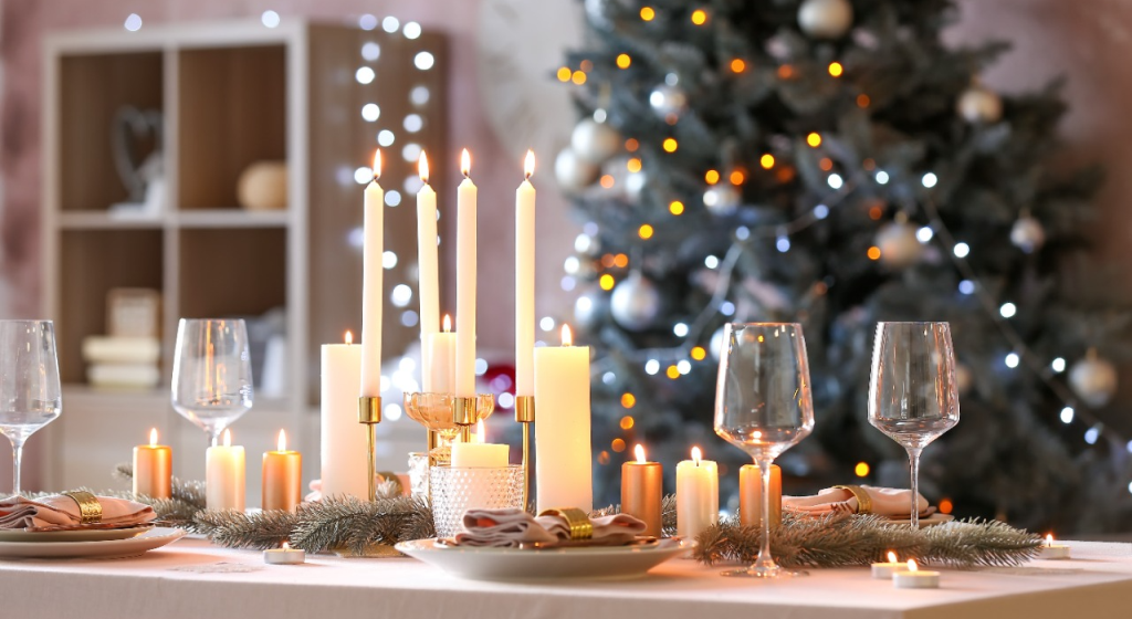 Decoração da mesa de Natal e Ano Novo pode surpreender os convidados