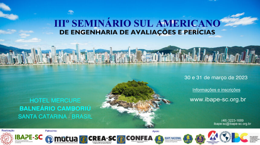 IIIº SEMINÁRIO SUL AMERICANO DE ENGENHARIA DE AVALIAÇÕES E PERÍCIAS