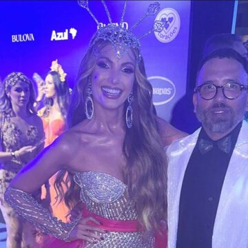 RP catarinense, Alex Ferrer, no baile da Vogue