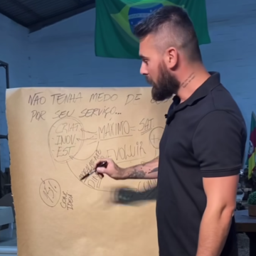 Artista plástico lança curso para novos empreendedores