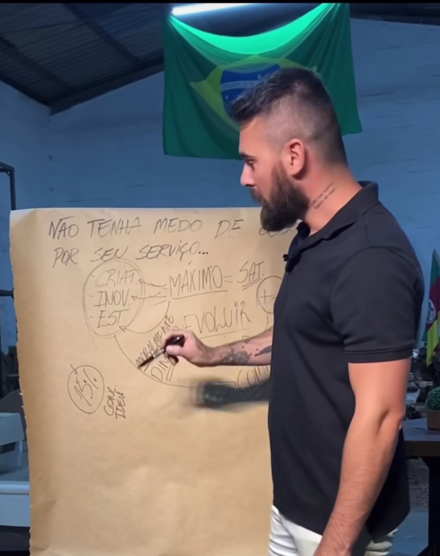 Artista plástico lança curso para novos empreendedores