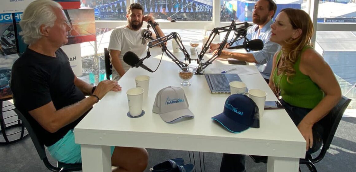 Empresário do Planalto Catarinense participa de podcast na Marina Itajaí