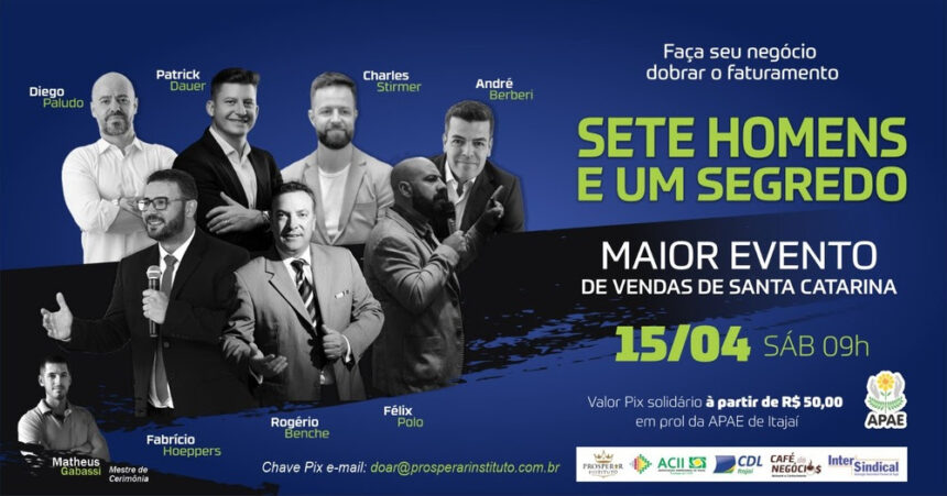 Congresso de Vendas – 7 Homens e 1 Segredo