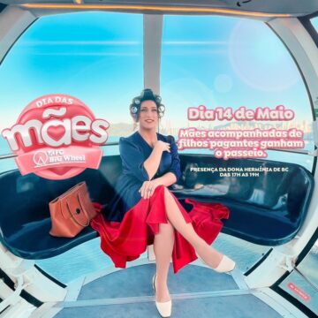 FG BIG WHEEL e ALLES PARK: mamães ganham presente para se divertir com os filhos FG BIG WHEEL e ALLES PARK: mamães ganham presente para se divertir com os filhos