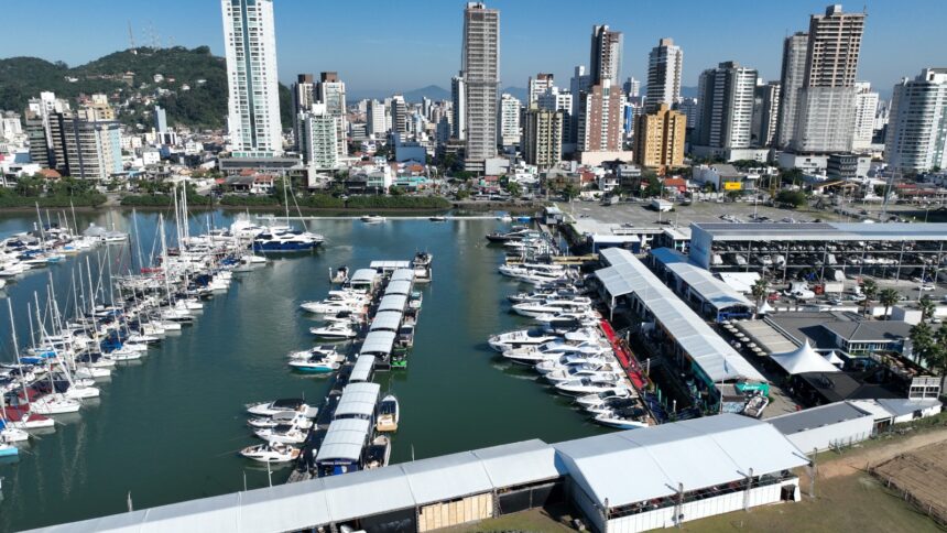 Com cerca de 100 mil empregos gerados, setor náutico mostra sua força em feira náutica em Itajaí