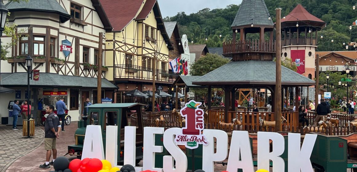 Alles Park celebra o primeiro aniversário com novos atrativos