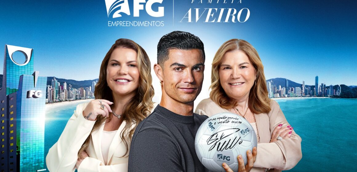 FG Empreendimentos anuncia parceria com o jogador Cristiano Ronaldo e família