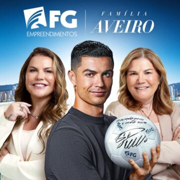 FG Empreendimentos anuncia parceria com o jogador Cristiano Ronaldo e família