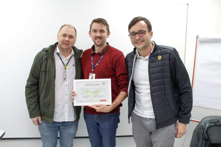 Incofios recebe Selo Verde de Indaial por ações de sustentabilidade Incofios recebe Selo Verde de Indaial por ações de sustentabilidade