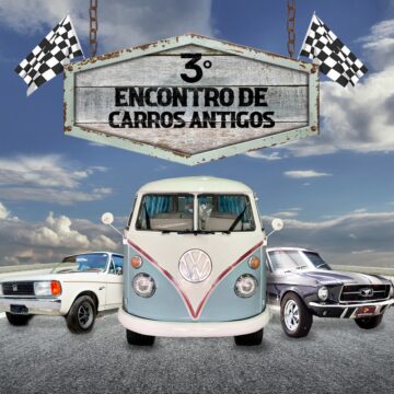 3° Encontro de carros antigos do Parque Dom Bosco acontecerá dia 24 de setembro
