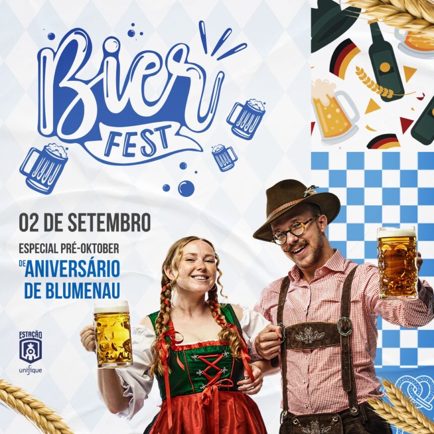 Bier Fest na Estação Unifique acontece dia 2 de setembro Bier Fest na Estação Unifique acontece dia 2 de setembro