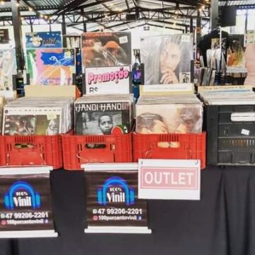 Final de semana tem feira de vinil na Praia Brava